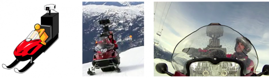 Once we were able to take the Trike to all of these interesting places, we got to thinking about where else we could go and had the idea of putting our Street View equipment on a snowmobile.