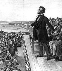 Lincoln speaking