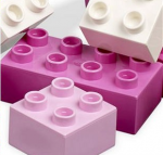 Pink + Legos = Girls