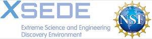 XSEDE and NSF logos
